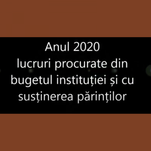 Lucrări efectuate în Gimnaziul nr.93 în anul 2020 din bugetul instituției și cu suportul părinților