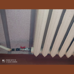 Lucrări la rețeaua de încălzire pentru economisirea gazului în instituție în perioada studiilor la distanță