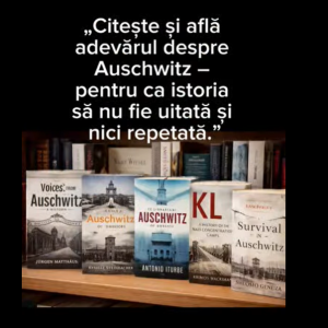 Lectura ca act de memorie: Holocaustul văzut prin ochii elevilor clasei a VIII-a. Profesoară de limba și literatura română: Evelina Erezanu Olaru