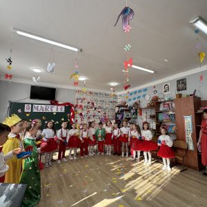 🌷 Sărbătoare dedicată mamelor – Grupa pregătitoare 🌷