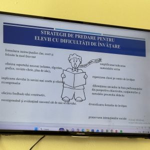 📚 Seminar privind lucrul cu elevii cu CES